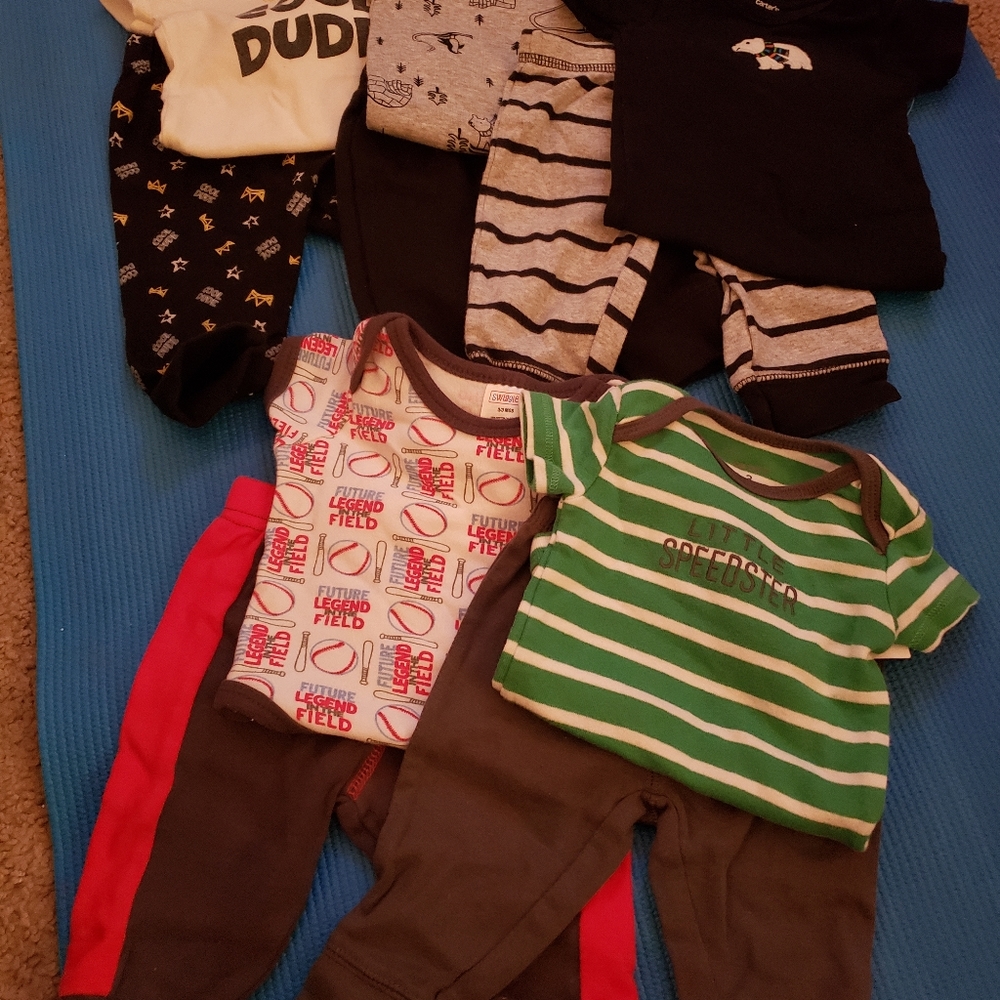 3 mo boy 2pc outfits